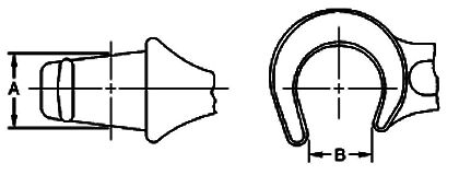 valve head dimensions